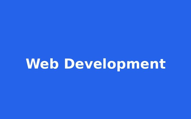 Full-Stack Web Development course thumbnail